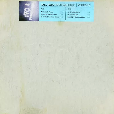 Tall Paul - Rock Da House (2x12  Promo) • £17.99