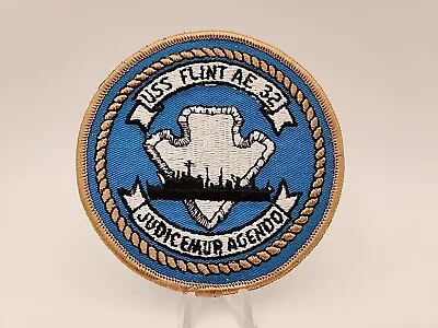 Us Navy Ship Uss Flint Ae-32 Patch Vintage  • $45