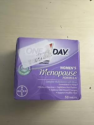 One-A-Day Women's Menopause Formula Multivitamin Mineral 50 Tablets 11/24 • $17.99
