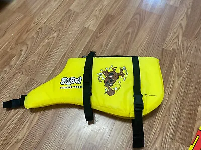 Stearns SCOOBY DOO RESCUE TEAM Dog Life Vest Jacket Preserver Large 40-80 Lbs • $14