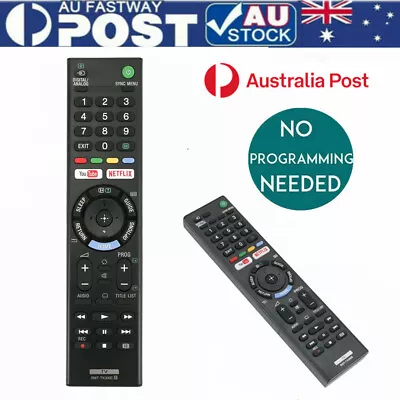 $13.99 • Buy NEW RMT-TX300E For Sony Bravia TV Remote Control KDL-40W660E KDL-49W660E  AU