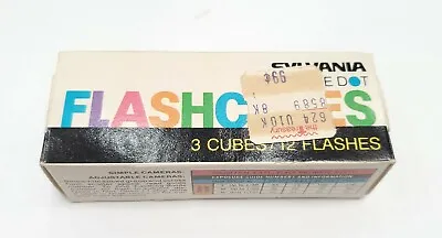 $8.97 • Buy Vintage Camera - Sylvania Flash Cubes - Bluedot - 2pk - 1970s