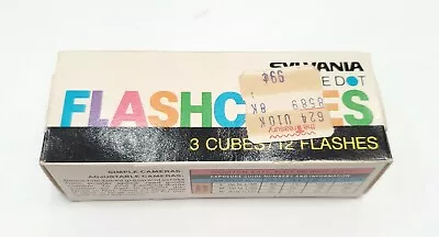 $8.97 • Buy Vintage Camera - Sylvania Flash Cubes - Bluedot - 2pk - 1970s