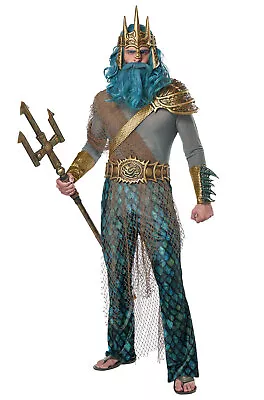 Poseidon/Neptune God Of The Sea Adult Costume • $57.73