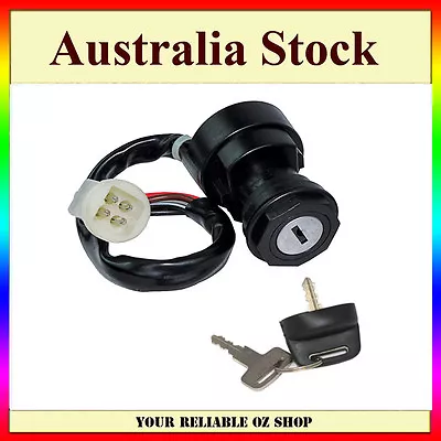 Key Ignition Switch Yamaha YFM250 YFM350 YFZ350 Moto4 Big Bear Banshee Warrior • $20.99