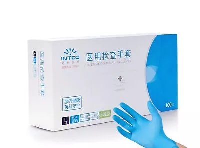 Disposable Strong Vinyl Medical Examination Gloves Powder Free Latex Free AQL1.5 • £5.75