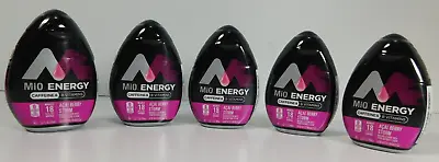 5 X Mio Energy Acai Berry Storm Liquid Water Enhancer 1.62 Fl Oz Exp 3/2023 • $24.99