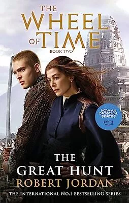 Robert Jordan - The Great Hunt   Book 2 Of The Wheel Of Time Now A Ma - J555z • $21.31