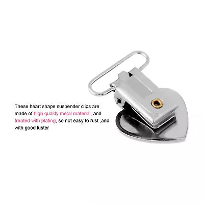 Suspender Clips Sturdy Metal Suspender Clips Suspender Snap For Replacing For • $15.19