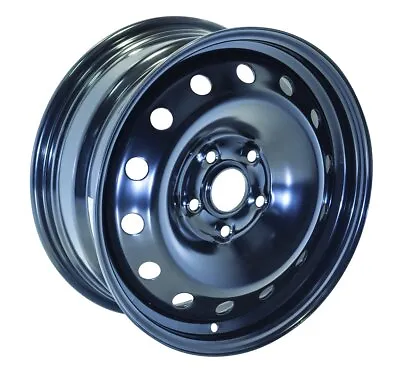 One 16in Wheel Rim Steel Wheels Black 16x6.5 5x112 ET50 CB57.1 OEM Level X99127N • $82.56