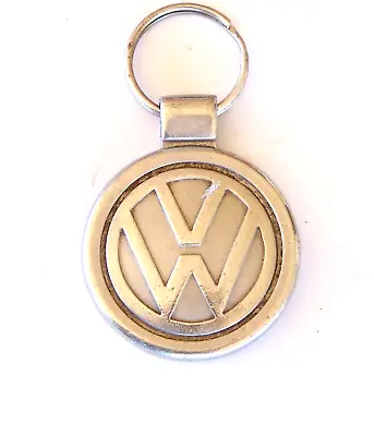 Vintage Burwin Van Centre Volkswagen Vw Logo Car Dealership Key Chain Keyring • $11.09