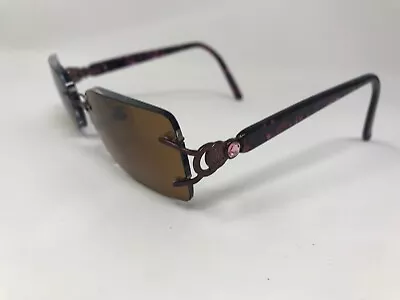 MARCHON AIRLOCK2 Eyeglasses Frame Rimless AL830/90 238 51-17-135 Purple XP56 • $26.80