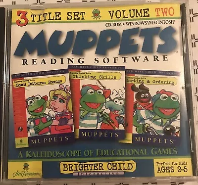 Muppets Reading Software • $10.95