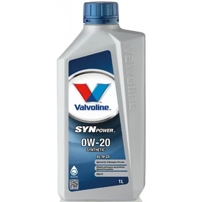 £22.48 • Buy 0w20 Fully Synthetic Valvoline SynPower XL-IV C5 0W20 1 Litre Engine Oil - 88280