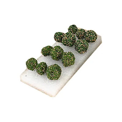 12Pcs Simulation Bush Tree Model Miniature Scene For 1:35/1:48/1:72/1:87 Scale • £6.54