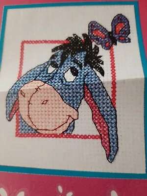 Mini Disney Eeyore Springtime Fun Design Cross Stitch Chart Only / D • £0.99