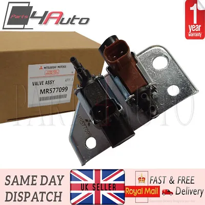 For MITSUBISHI L200 SHOGUN SPORT TURBO THROTTLE VALVE VGT SOLENOIDS MR577099 • $54.13