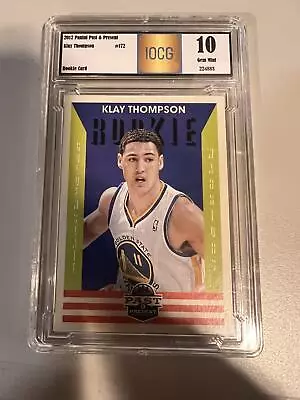 2012-13 Panini Past & Present #172 Klay Thompson Past & Present IOCG 10 • $44.99