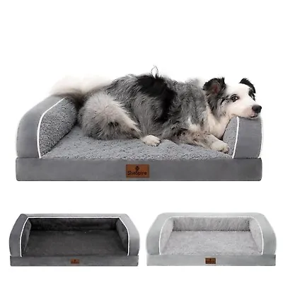 Extra Large Orthopedic Dog Beds Memory Foam Dog Bed Sofa With Removable Cover • $35.99