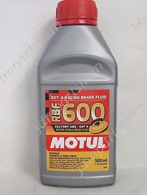 RBF600 RACING Brake Fluid - MOTUL DOT 4 Brake Fluid 594°F Dry (500 Ml) 100949 • $26.95