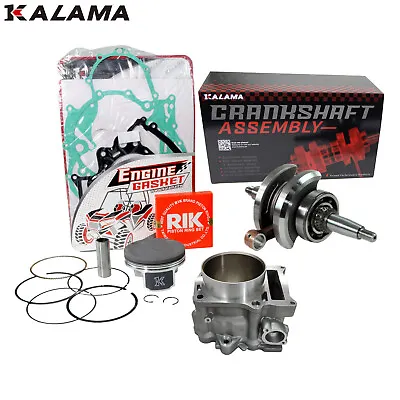 For Yamaha Raptor 700 Engine Rebuild Kit Crankshaft Piston Cylinder Gasket 06~14 • $759