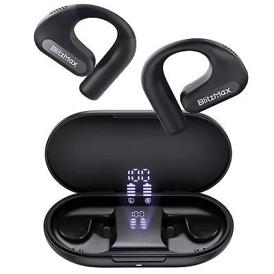 Open-Ear Bone Conduction Headphones Bluetooth 5.3 Wireless Earbuds Sport Headset • $43.99