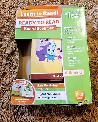 Leapfrog Ready To Read Board Books Set 6 Books For The Tag Junior Early Reading • £10