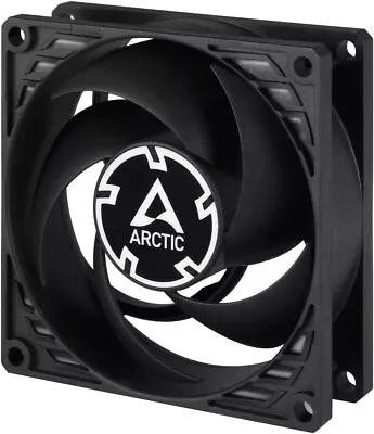ARCTIC P8 - 80 Mm Case Fan Pressure-Optimised Very Quite Motor - Black • $8.98