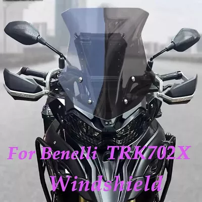 TRK702X Motorcycle Front Windshield For Benelli TRK702 X Windshield TRK702 Acces • $193.51