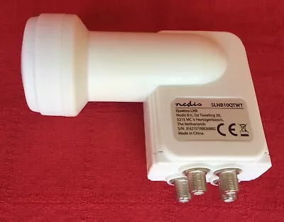 Nedis SLNB10QTWT Quattro LNB For Multiswitch Use • £12