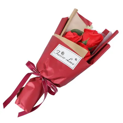 Soap Rose Flowers Dried Decor Gift Roses Scented Floral Bridal Bouquet Wedding • $17.88