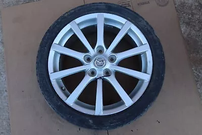 2006-2008 Mazda Mx5 Miata Wheel Rim Tire 205/45 88w Alloy R17 17x7 Et55 Oem • $200