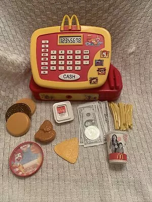 Vintage McDonalds Cash Register Toy 2004 Food Pretend Play CDI Nuggets Burger • $65.71