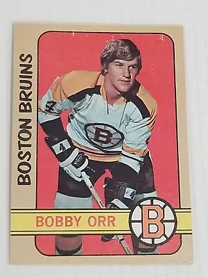 1972-73   O-PEE-CHEE     BOBBY ORR   HOFer    EXCELLENT  ( EX  )  • $3.25