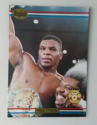 MIKE TYSON 1991 Ringlords Boxing Card #NNO Sample RARE  • $89