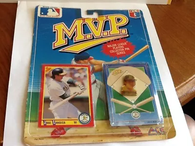 M.v.p. Jose Canseco Baseball Card And Pin Collectable • $10
