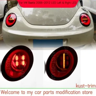 For VW Beetle 2006-2012 LED Left & Right LED Tail Light Assemblies Stoplight • $453.33