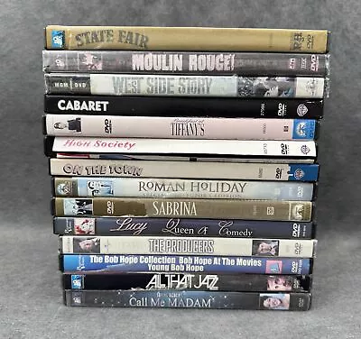 Lot Of 14 Comedy/Musical DVDs ~ Actual Items Shown / Read The Description • $19.95