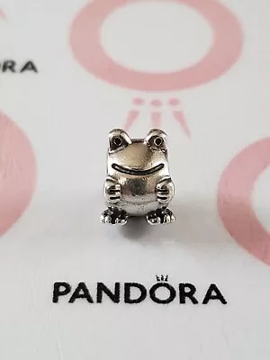 Genuine Pandora Silver 🐸 Smilely Frog 🐸 Charm 925 ALE • £10