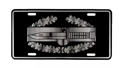 Army Combat Action Badge CAB Aluminum Military License Plate NEW LP0649 • $9.99