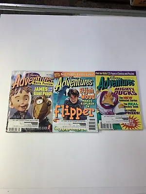 $8 • Buy Disney Adventures Vintage Magazine Lot (3 Issues) Partial Year 1996