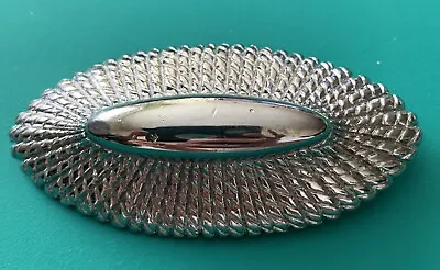 Vintage M. Jent Oval Large Statement Brooch 2.75  Signed • $7.50