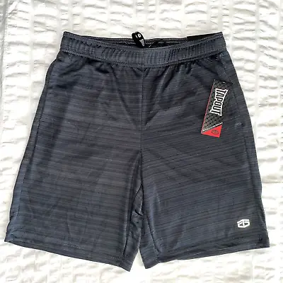 Tapout Shorts Mens Medium Gray Elastic Waist Gym Athletic Mid Rise Running NWT • $20