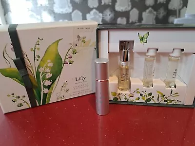 Crabtree & Evelyn Lily EDT Travel Purse Spray Set 8ml X 3  • £19.99