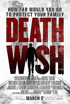 Death Wish (2019) HD Digital Movie Code Vudu / Fandengo / Movies Anywhere • $5