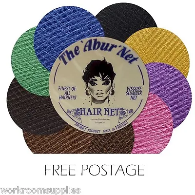 2 X SLUMBER SLEEP-IN HAIR NET - 9 Colours - FREE P&P VISCOES QUALITY NETS • £3.80