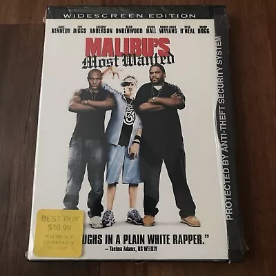 Malibus Most Wanted (DVD) Jamie Kennedy Taye Diggs Anthony Anderson BRAND NEW! • $12