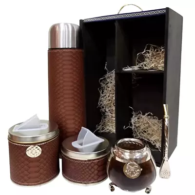 924V New Set Yerba Mate Kit: Container Thermos Gourd(Cup) Bombilla(Straw) Box • $74.90