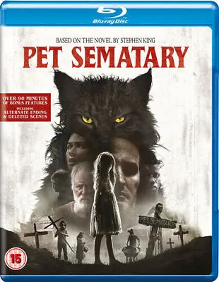 NEW Stephen King - Pet Sematary Blu-Ray (8319195) [2019] • £2.48