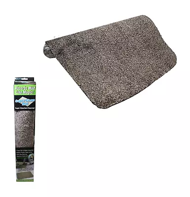 Absorbant Magic Mat Super Door Mat Microfibre Clean Step Washable Indoor Outdoor • £9.99